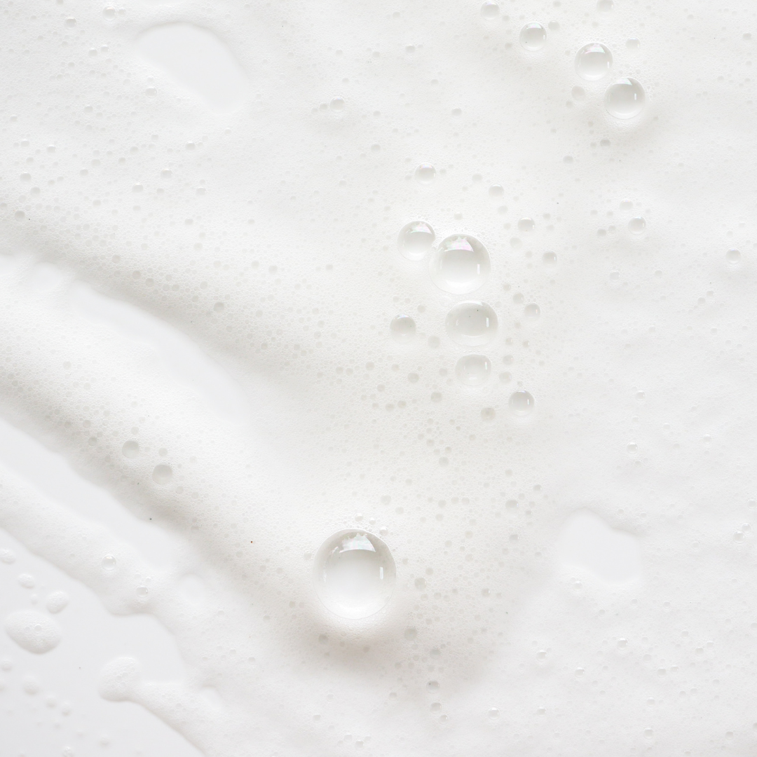 Close up image of Advanced+ Shampoo foam