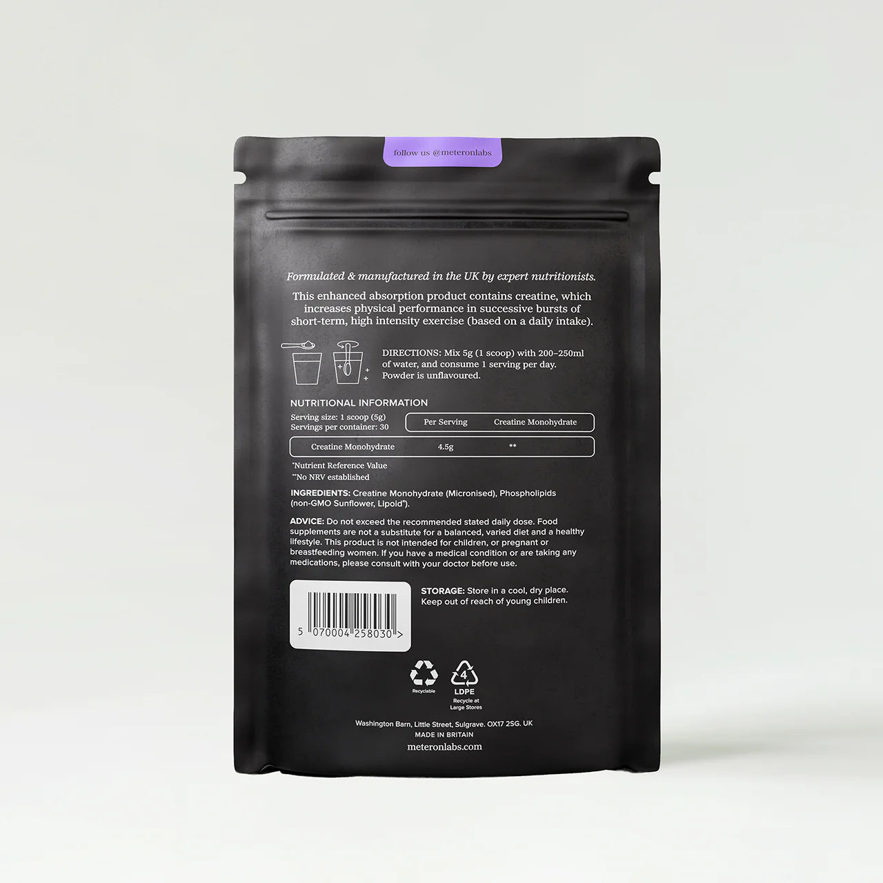 Meteron Labs Liposomal Creatine Monohydrate