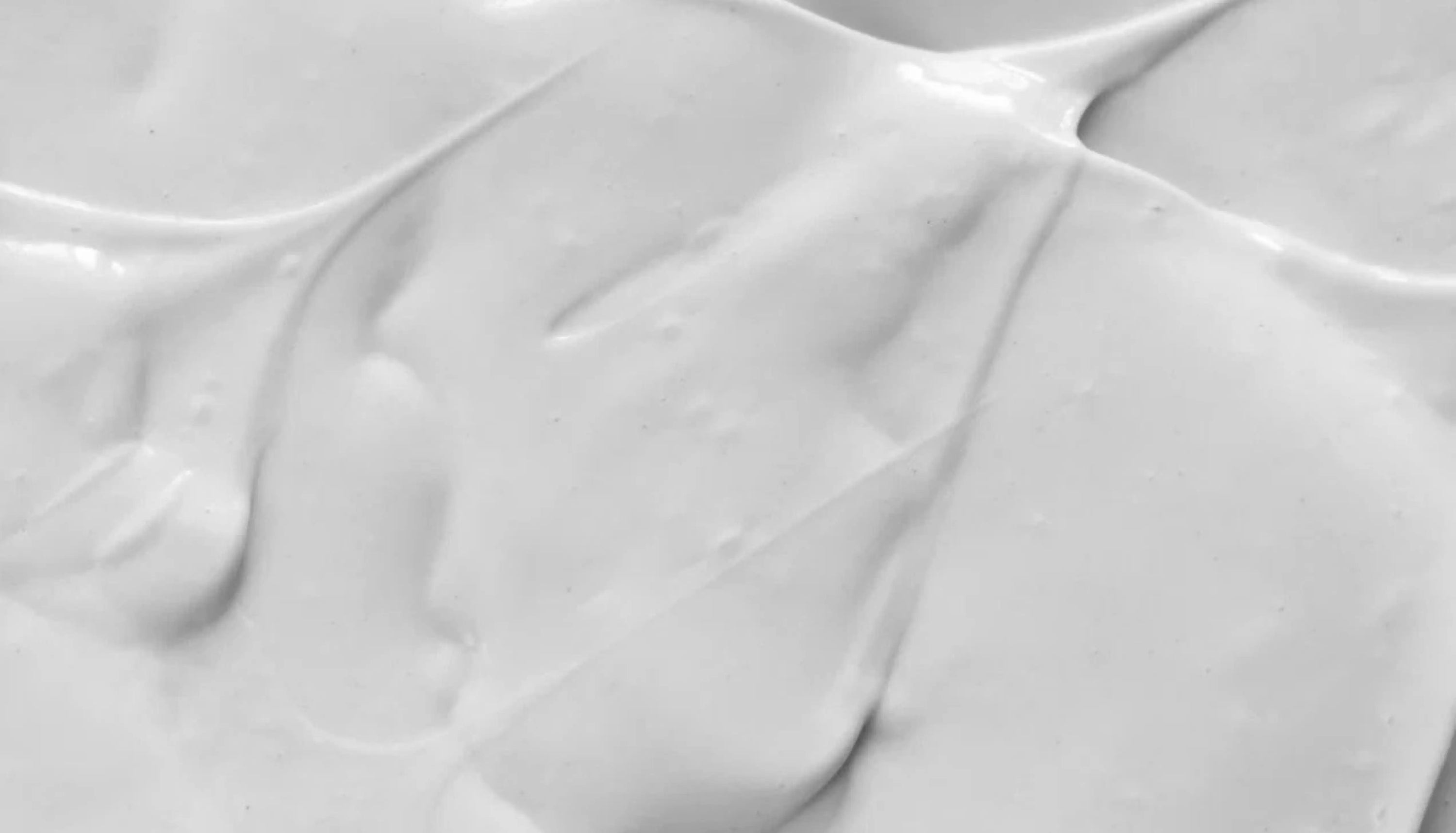 Close up image of hair clay texture in black and white