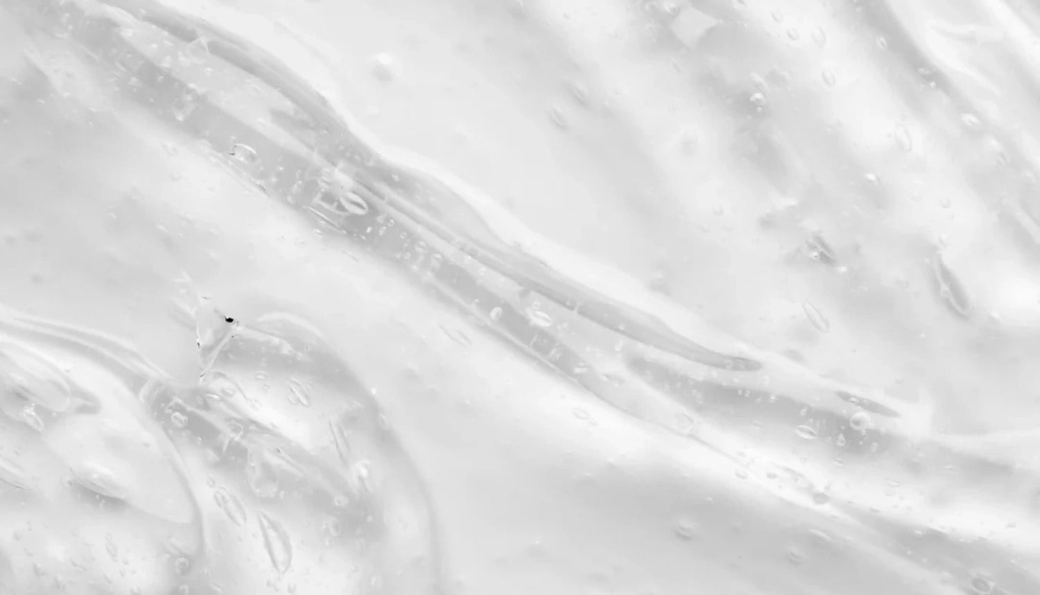 Close up image of hair gel texture in black and white
