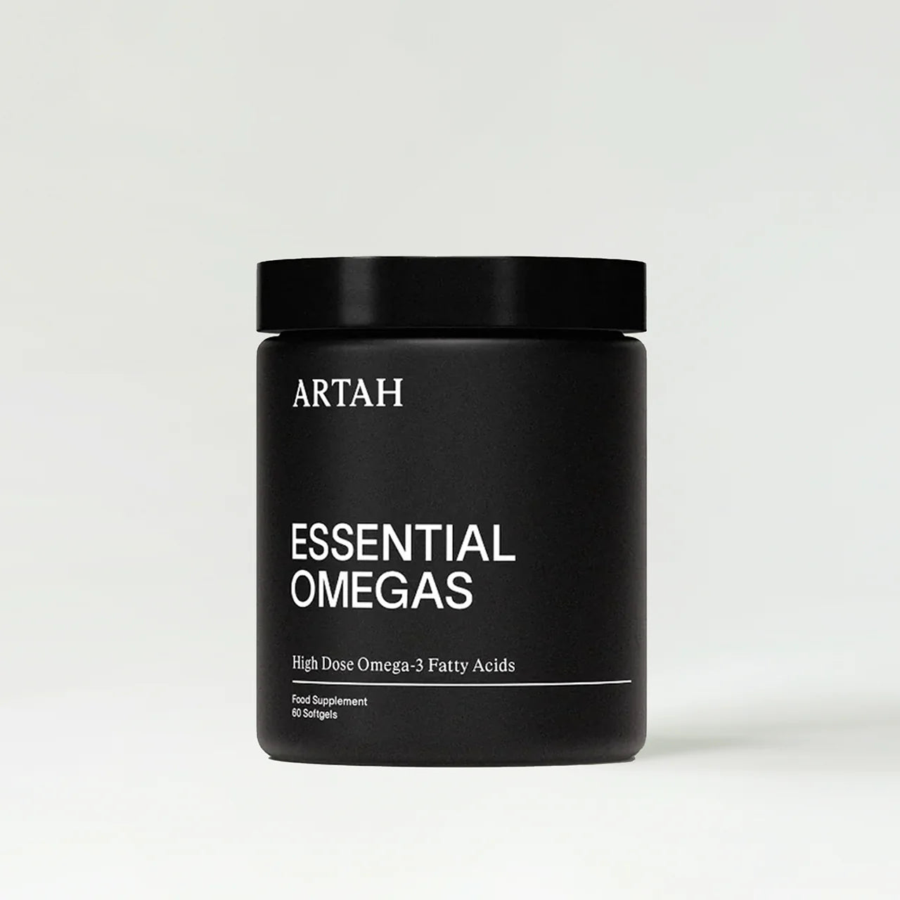 Black container labeled &